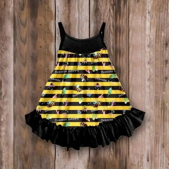 Cuteness Everywhere | Dresses | Newyellow And Black Bee Happy Bee Kind Sundress | Poshmark Cuteness Everywhere | Dresses | Newyellow And Black Bee Happy Bee Kind Sundress | Poshmark
